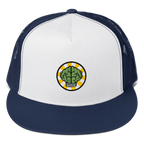 HypeMonsterz NERD Trucker Cap Inspired - Brain logo No one ever really dies-Navy/ White/ Navy-Bootlg