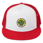HypeMonsterz NERD Trucker Cap Inspired - Brain logo No one ever really dies-Red/ White/ Red-Bootlg