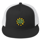 HypeMonsterz NERD Trucker Cap Inspired - Brain logo No one ever really dies-Black/ White-Bootlg
