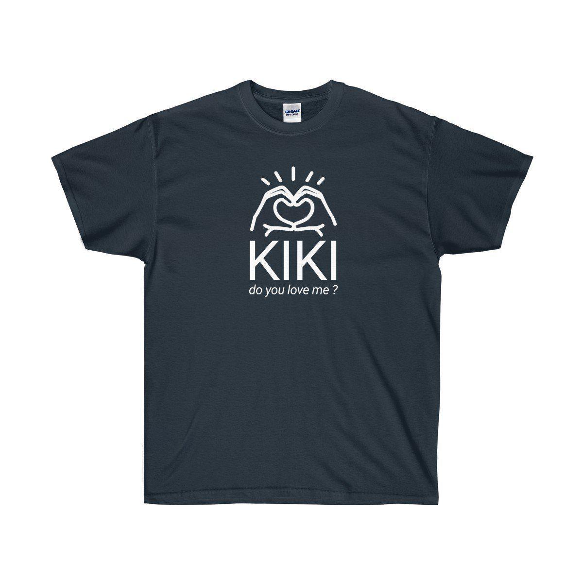 Kiki do you love me? In my feelings Drake inspired tee-Navy-S-Bootlg