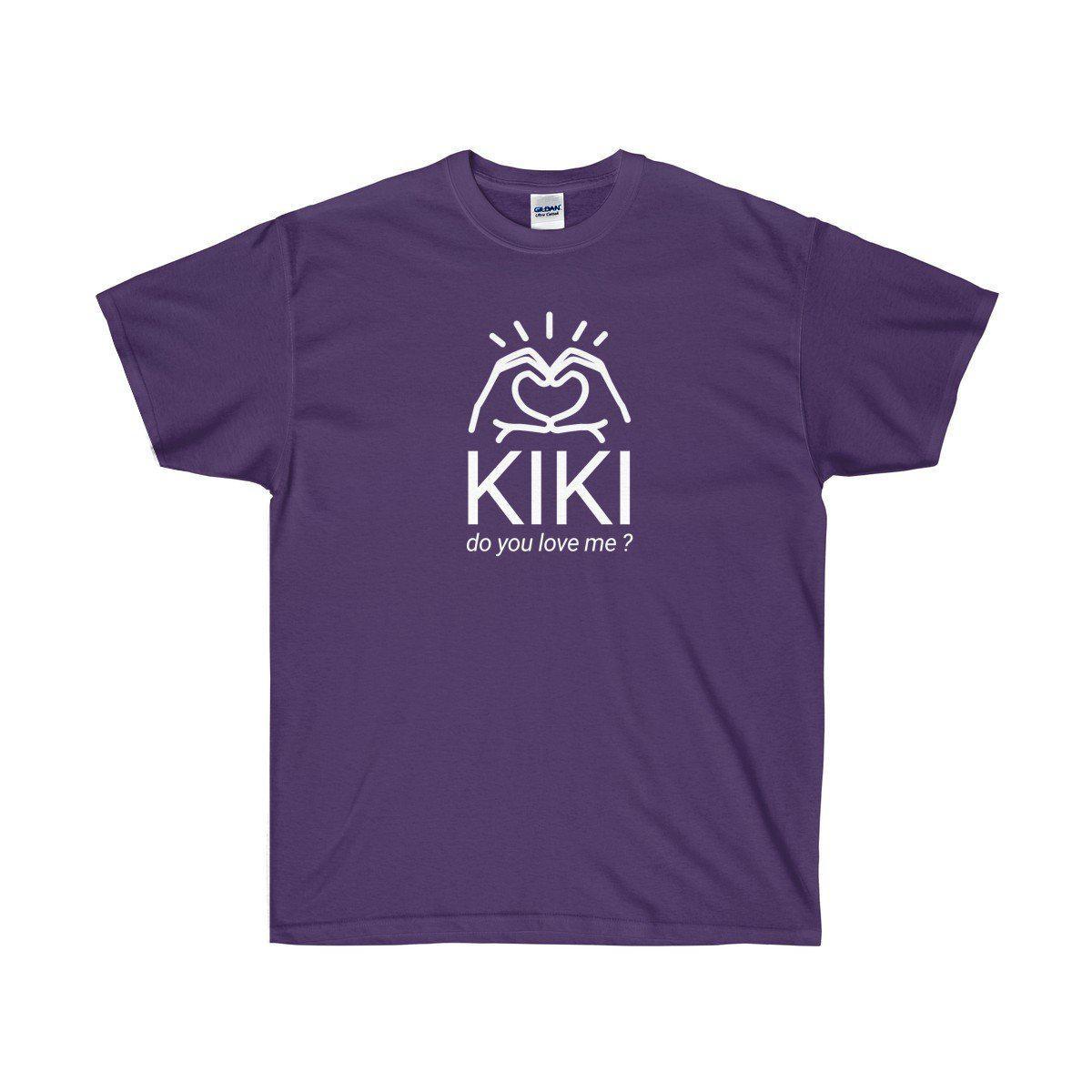 Kiki do you love me? In my feelings Drake inspired tee-Purple-S-Bootlg
