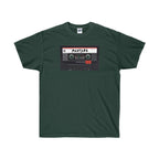 Mixtape Ultra Cotton Tee Shirt - 90's Retro Hip Hop tee-Forest Green-S-Bootlg