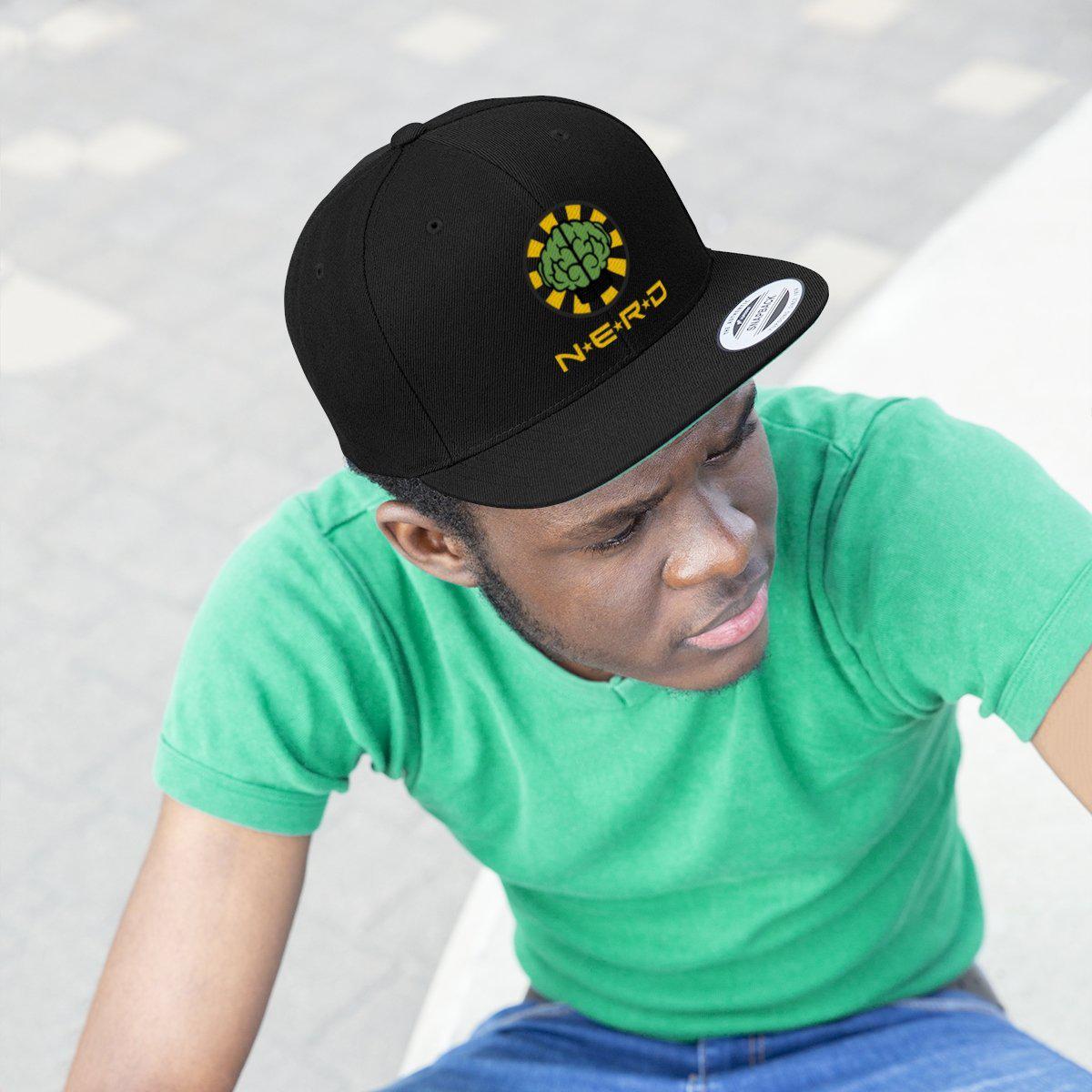 N*E*R*D Unisex Flat Bill Hat-Bootlg