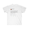 staring in a mirror for 20 minutes Kanye West Tweet Quote T-Shirt-L-White-Bootlg