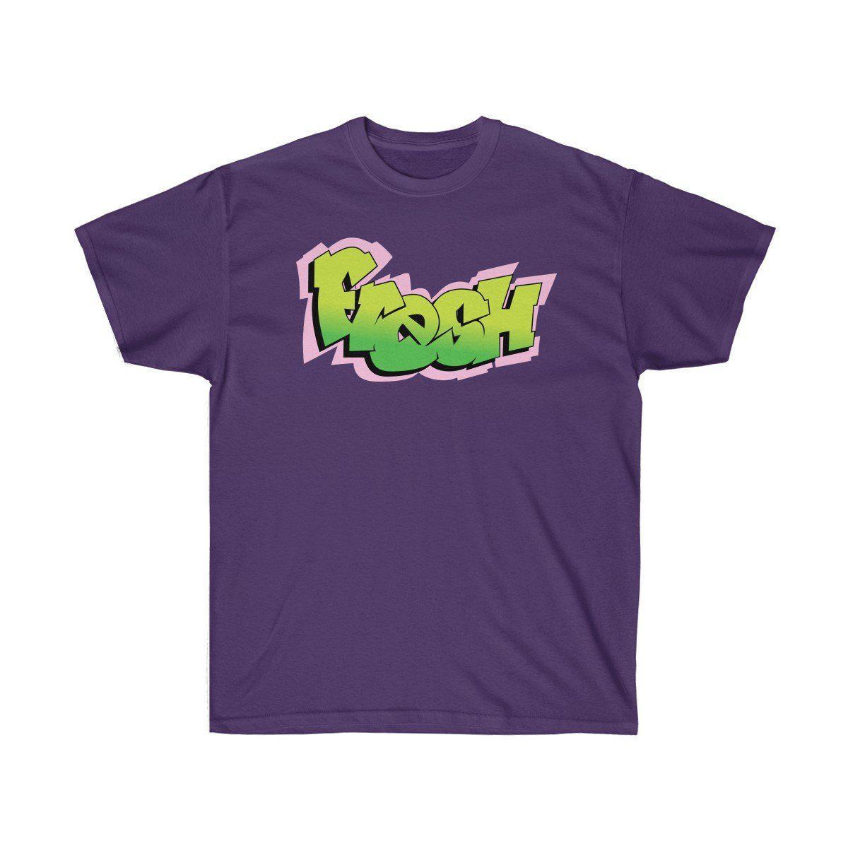 The Fresh Prince inspired Tee-Purple-S-Bootlg